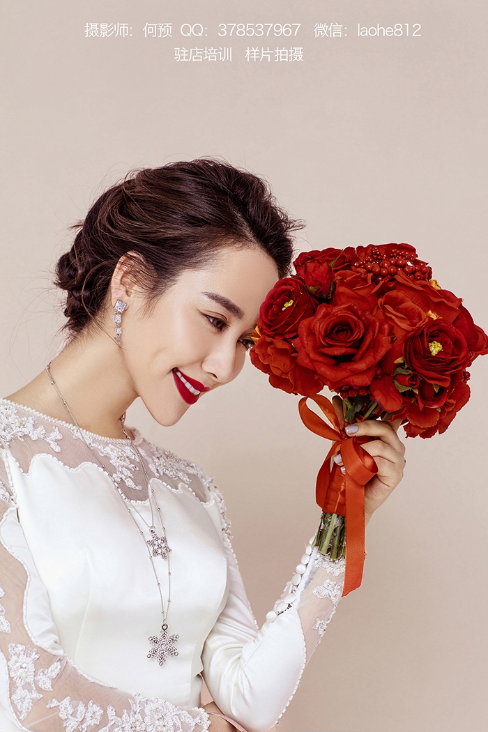 高定婚纱 婚纱照