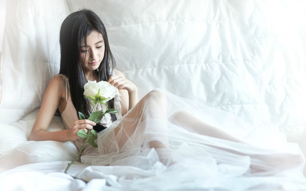小清新少女的白日梦梦幻写真电脑高清桌面壁纸