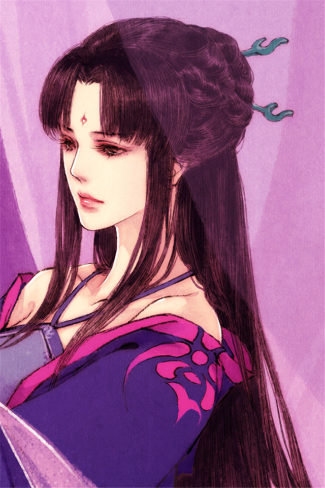 古典妖艳美女手机壁纸 清纯美女复古写真手机壁纸精选图片