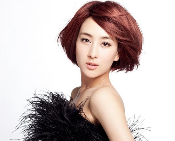 时尚短发烫发型图片女 朋克短发发型图片合辑