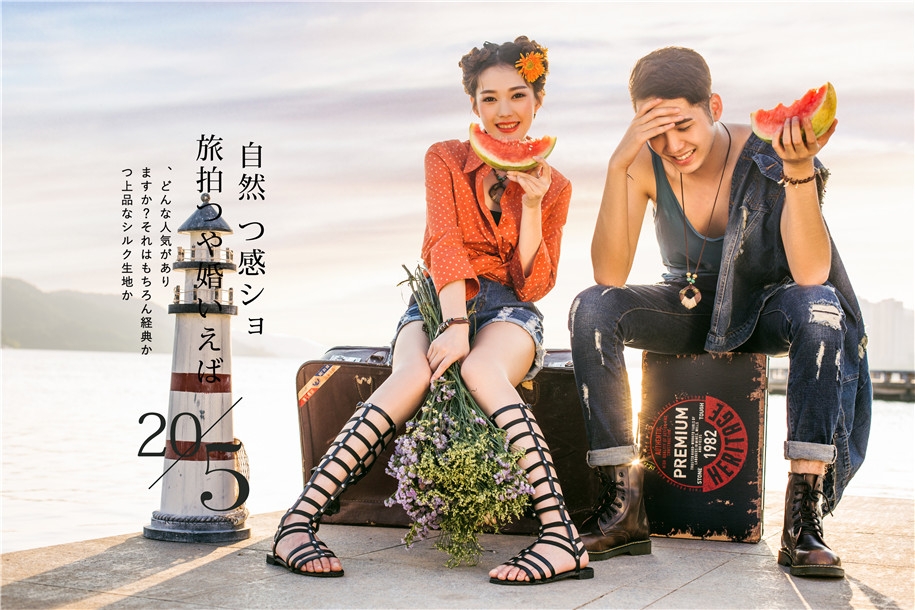 旅拍婚纱 城市旅拍 婚纱照