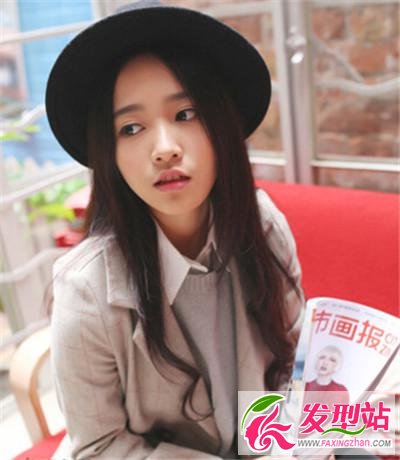校园女生长发扎发发型  甜美清秀校园女生中长长发发型图片欣赏