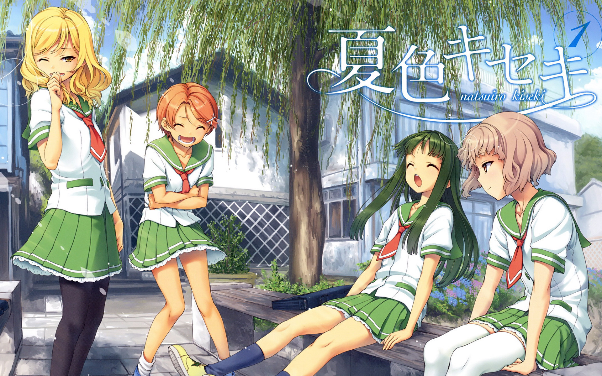 小清新动漫情侣壁纸 最新卡通动漫电脑高清桌面壁纸