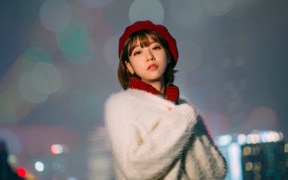日系少女黑夜写真集电脑高清壁纸