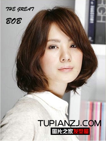 女生短发发型图片日系 日系女生波波头短发发型图片