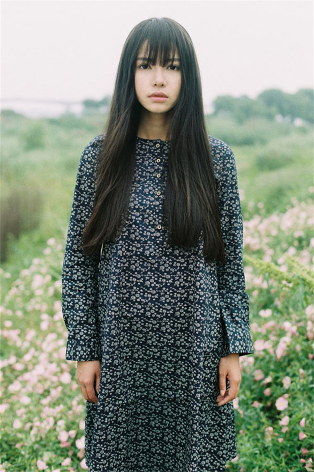 古风美女手机壁纸写真 竹林风系列古风清纯美女手机写真壁纸