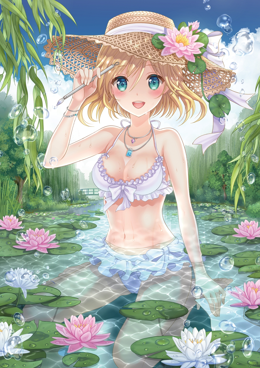 泳装美女1000x1414高清动漫图片壁纸1.9MB