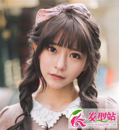 韩式发型发饰巧妙做点缀 让甜美可爱与众不同
