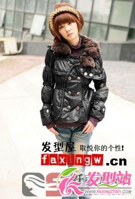 韩国MM教你冬季发型服装混搭