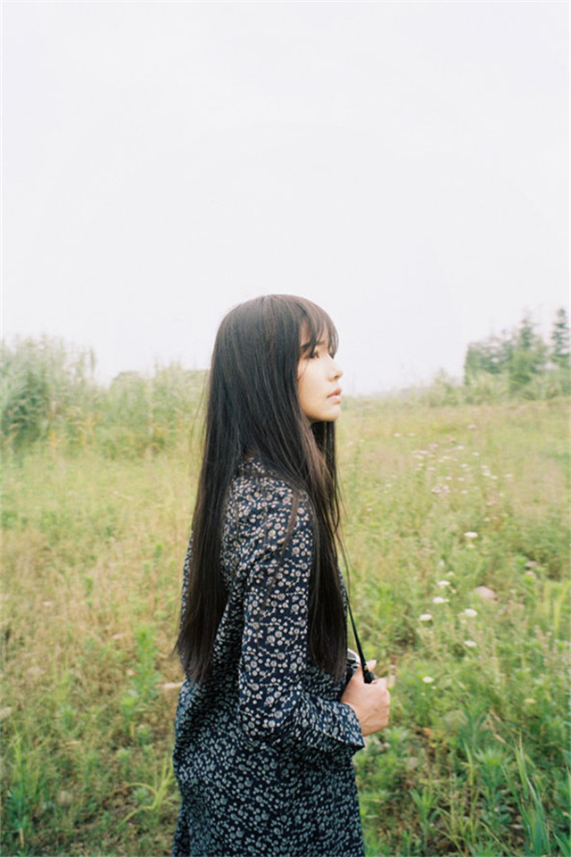 古风美女手机壁纸写真 竹林风系列古风清纯美女手机写真壁纸