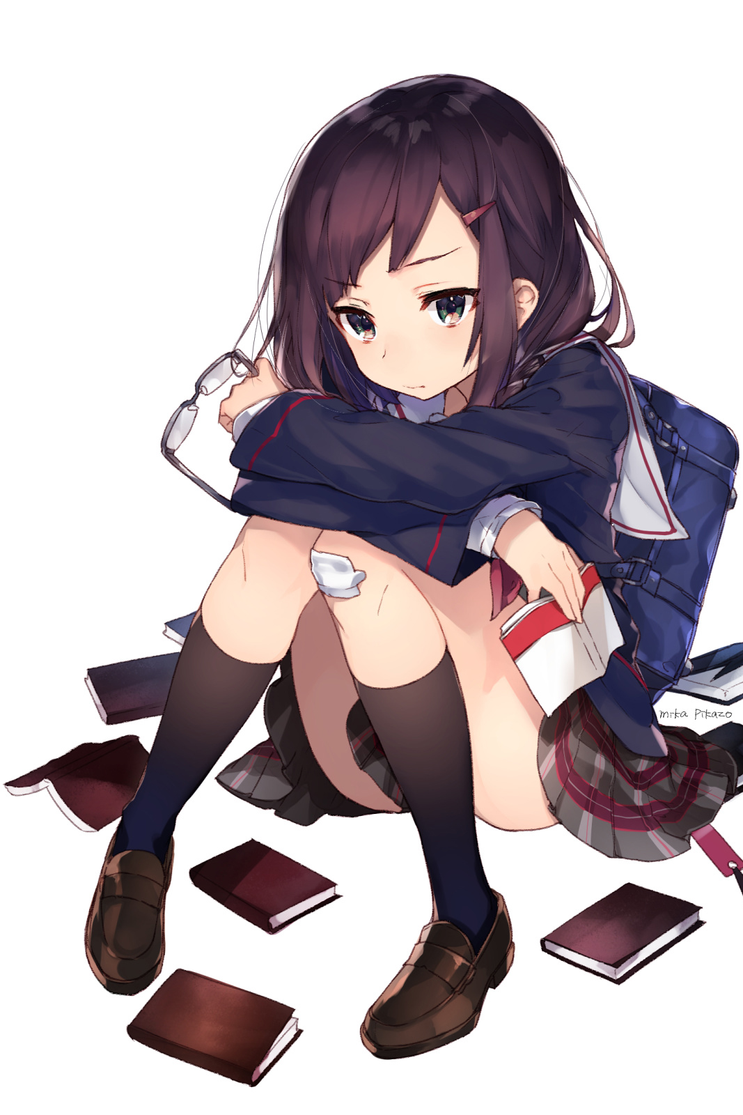 可爱的动漫手机壁纸图片 小清新可爱动漫美少女手机高清壁纸