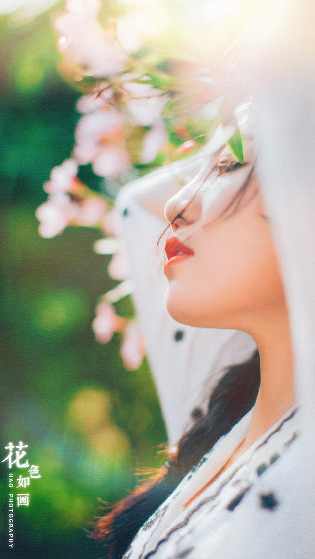 清新美女手机壁纸高清唯美图片大全 小清新唯美森系美女手机壁纸图集