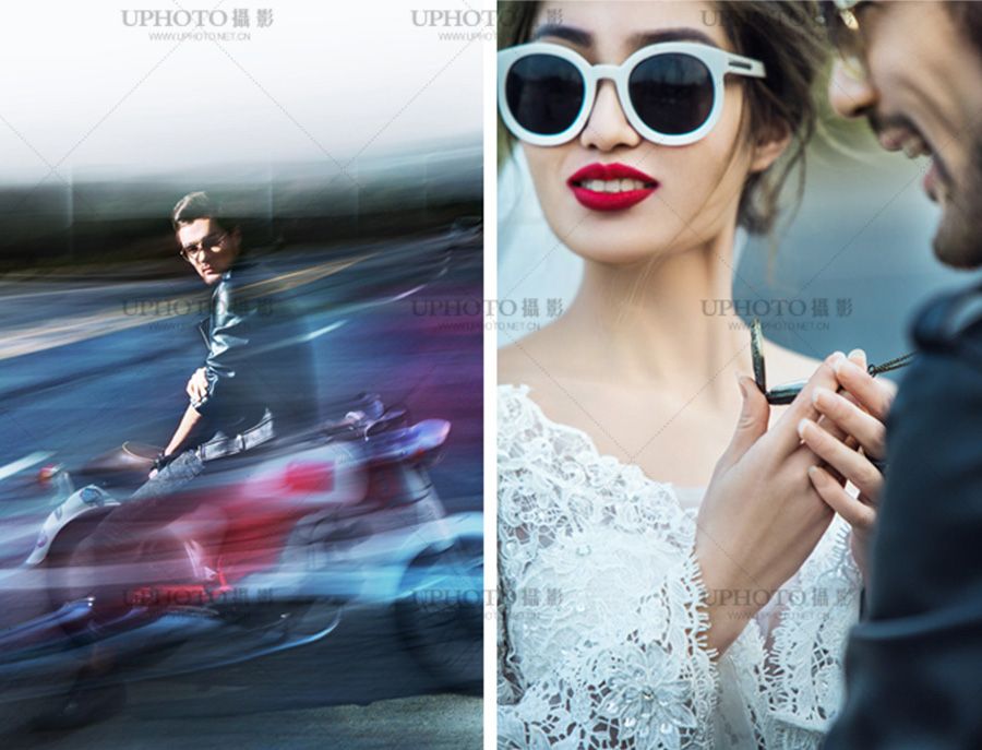MOTORCYCLE STREET 婚纱照