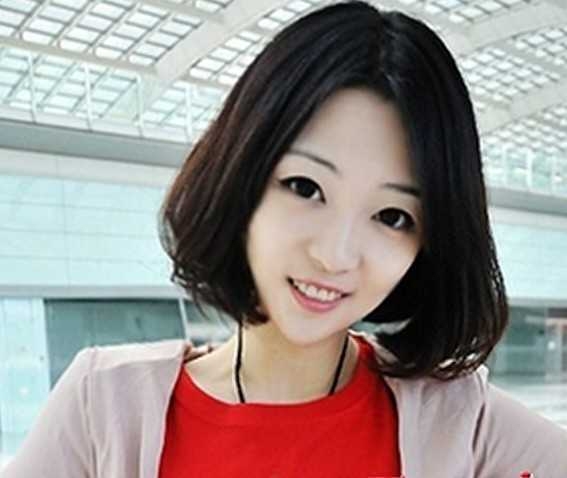 波波头短发发型图片可爱 可爱女生波波头短发发型图片