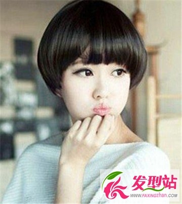 女生清爽短发发型图片欣赏 百变短发各展风格