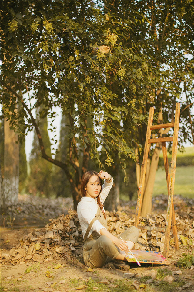 文艺黑白美女手机壁纸 文艺小清新清纯美女手机壁纸图片