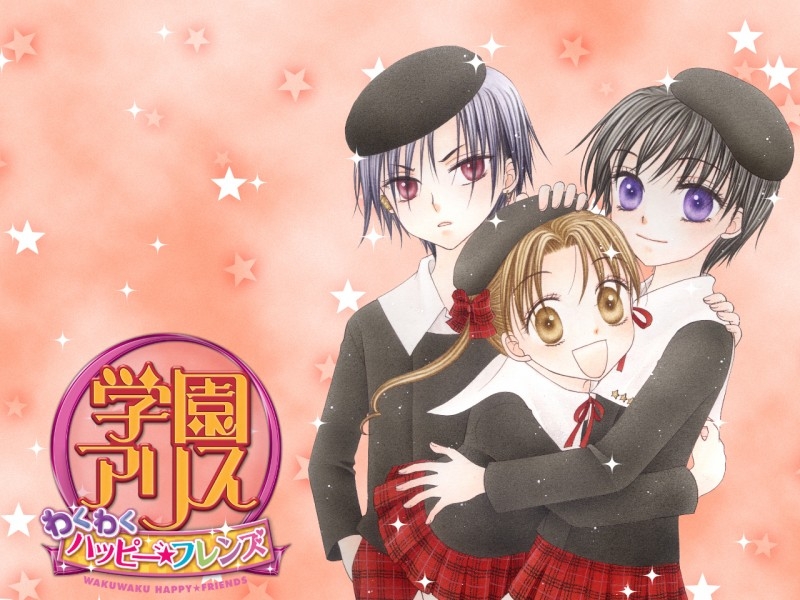 爱丽丝学园Gakuen Alice桌面壁纸