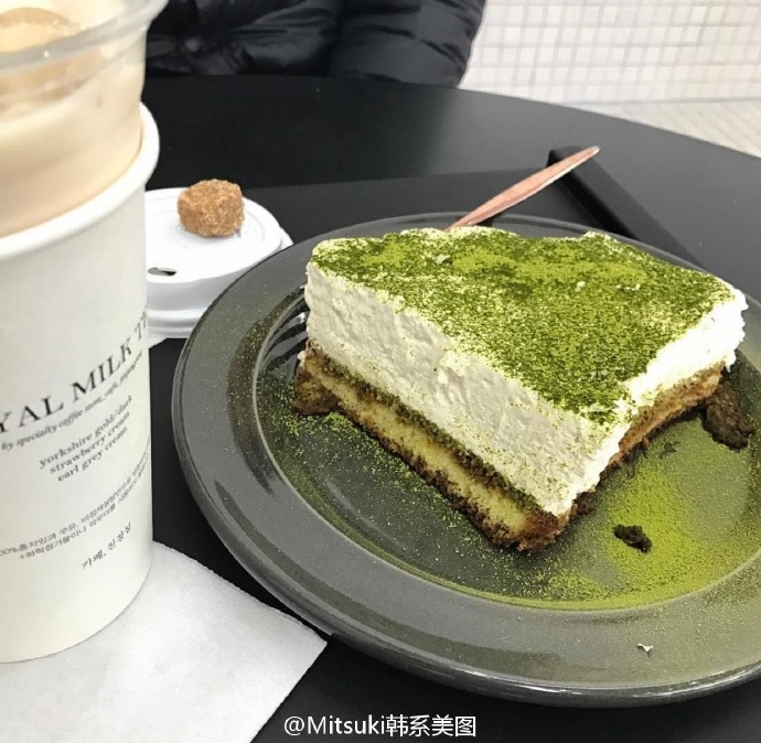 对抹茶的喜爱