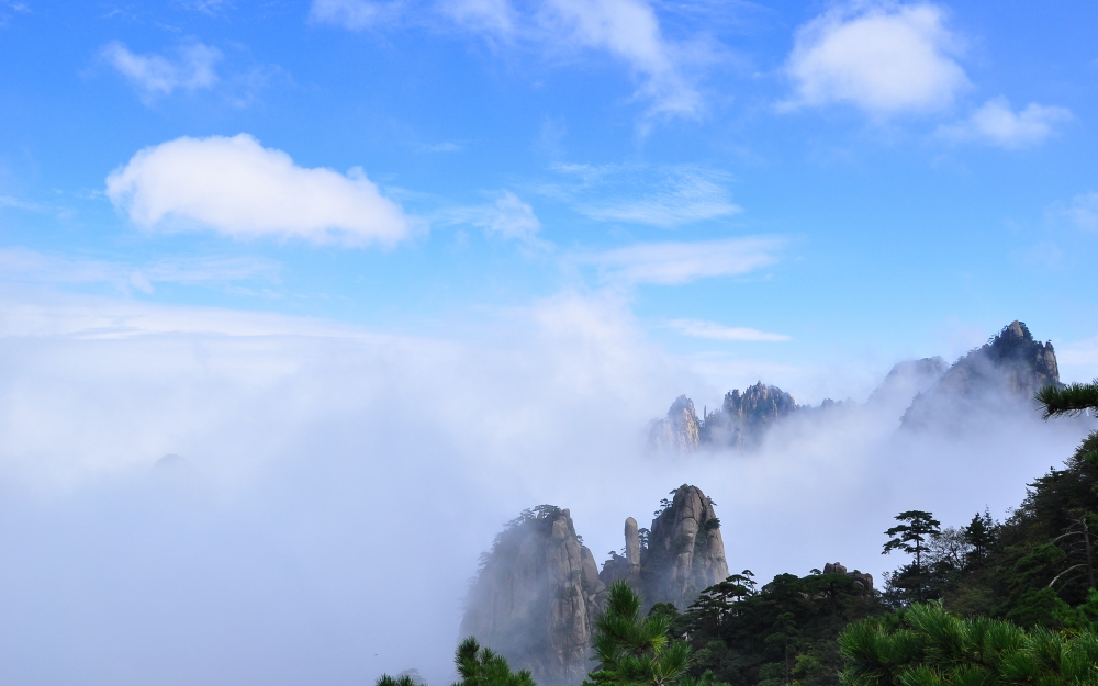 如梦如幻的云海之景