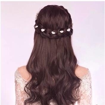 玫瑰花中式新娘发型 超美的玫瑰花中式新娘发型图片
