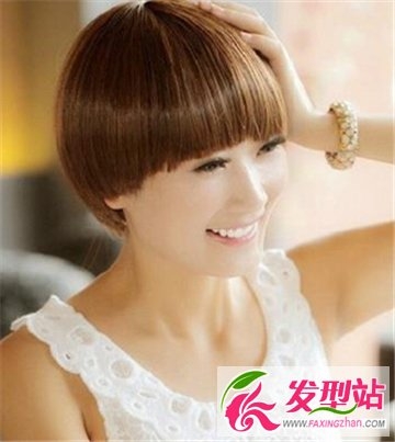 女生清爽短发发型图片欣赏 百变短发各展风格