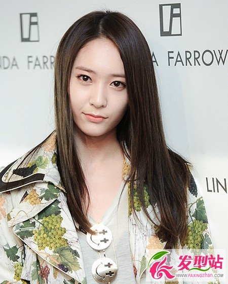 krystal郑秀晶发型图片 冷艳美人时尚百搭