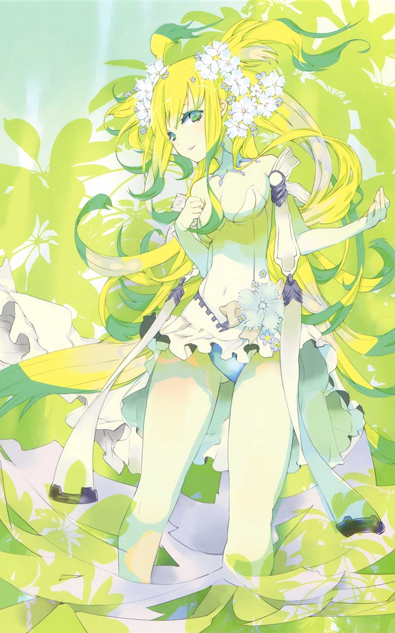 二次元动漫手机壁纸   二次元动漫美少女唯美插画手机锁屏壁纸