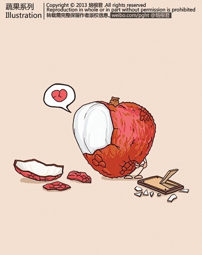 蔬菜水果的尴尬心事