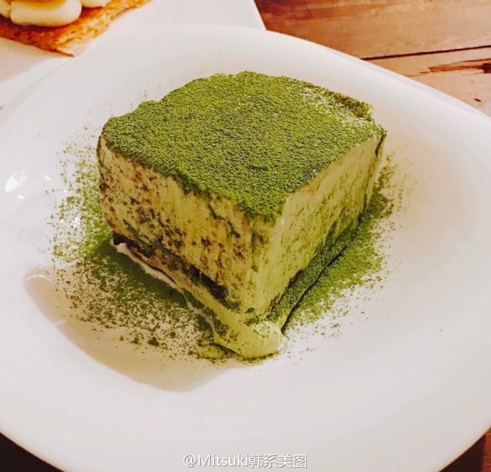 对抹茶的喜爱