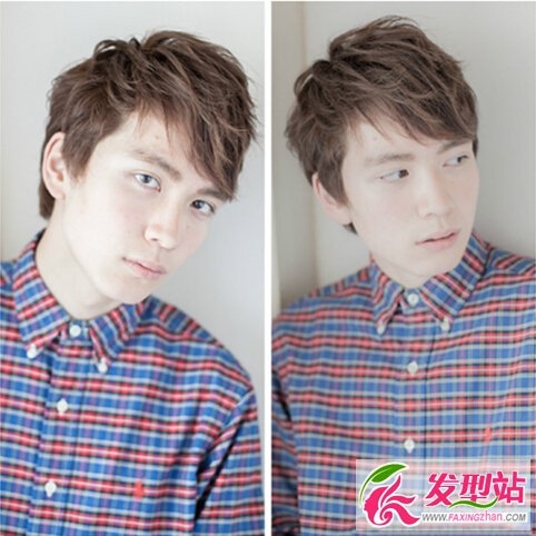男生短发发型 韩式男生帅气发型图片