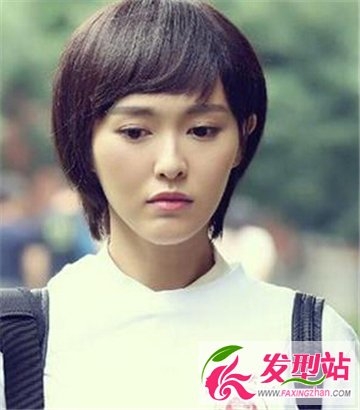 女生清爽短发发型图片欣赏 百变短发各展风格