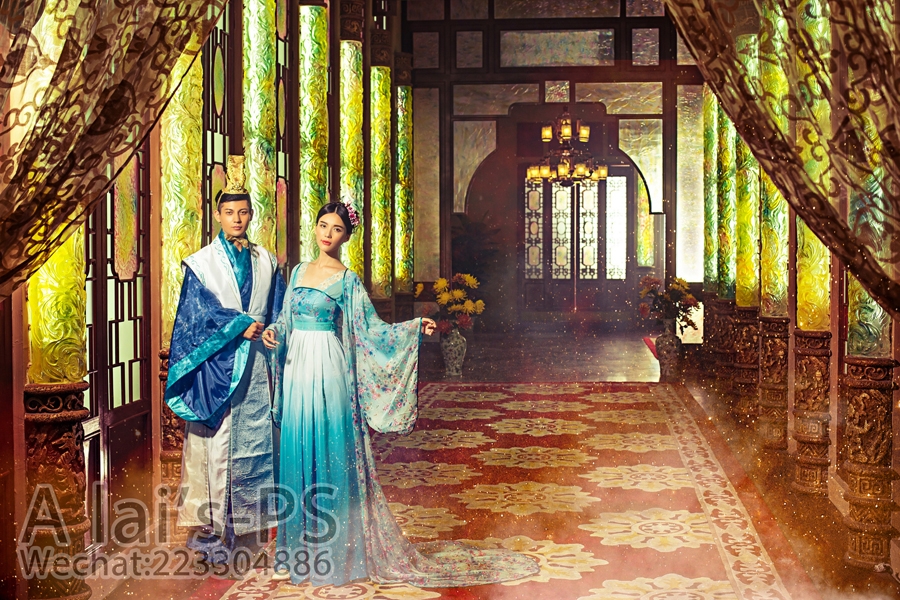 宫廷 婚纱照