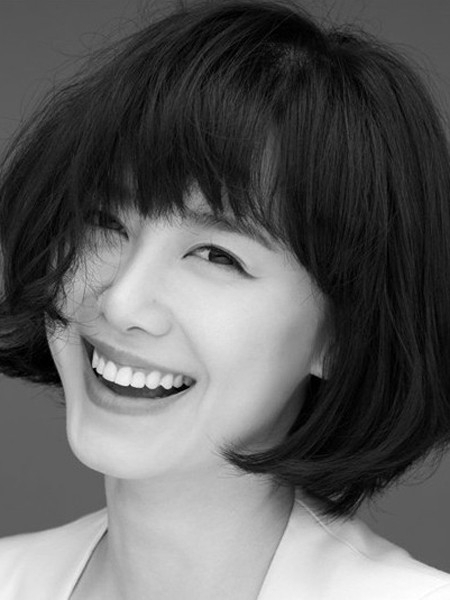 韩国短发发型图片男生 韩国美女之具惠善短发发型图片