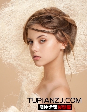 传统复古新娘发型 欧美新娘复古风发型图片