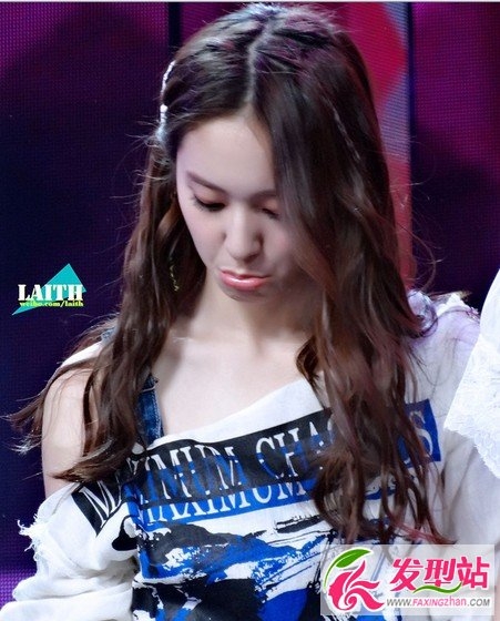krystal郑秀晶发型图片 冷艳美人时尚百搭