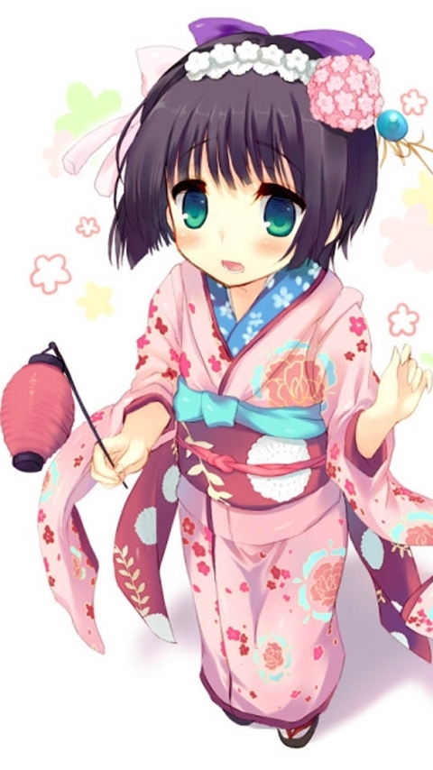 萝莉动漫手机壁纸   日本动漫可爱清纯美少女小萝莉手机壁纸