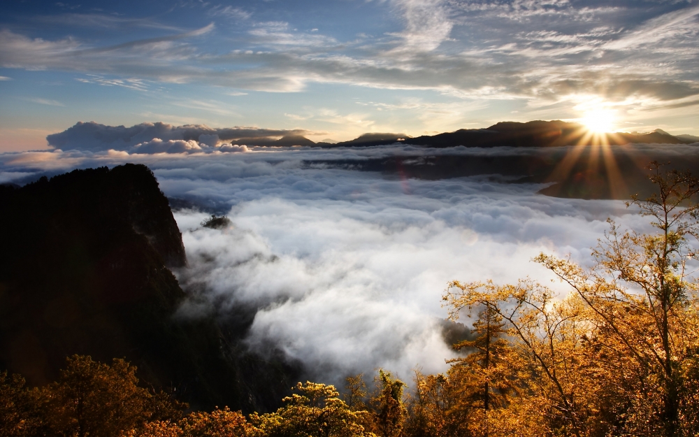 如梦如幻的云海之景