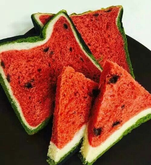 西瓜面包