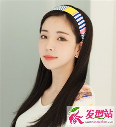 韩式发型发饰巧妙做点缀 让甜美可爱与众不同