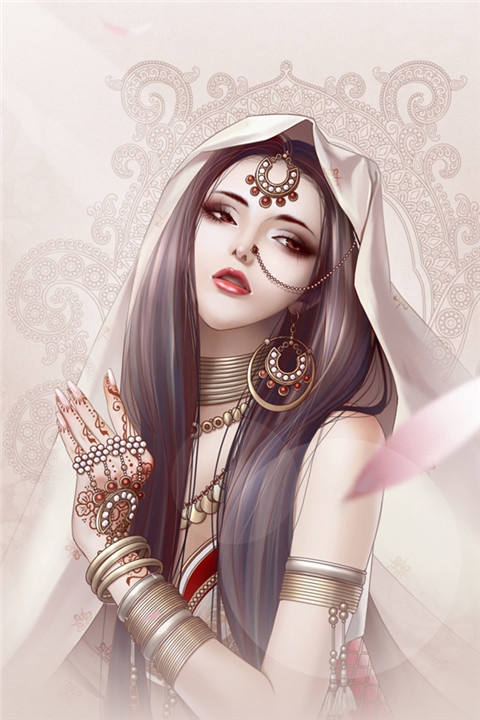 QQ西游苹果高清美女手机壁纸