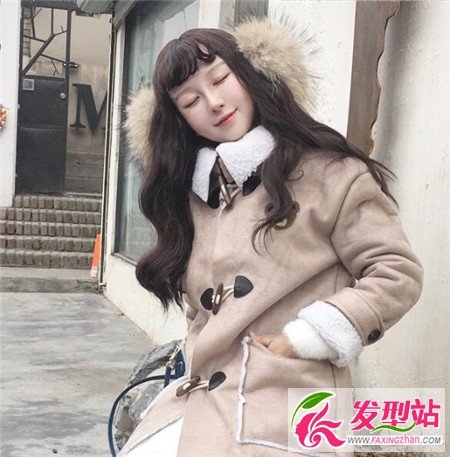 男生最爱的约会发型 韩式招桃花中长卷发
