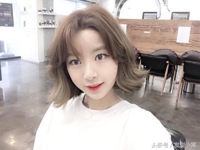 2017最新韩式唯美短发发型  真的很吸睛