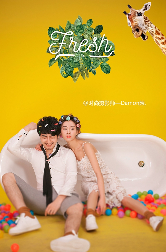 生活大爆炸 婚纱照