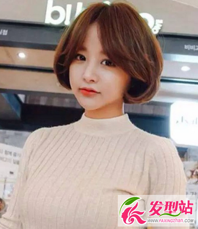发型屋方脸女生短发 2017方脸女生适合短发发型图片