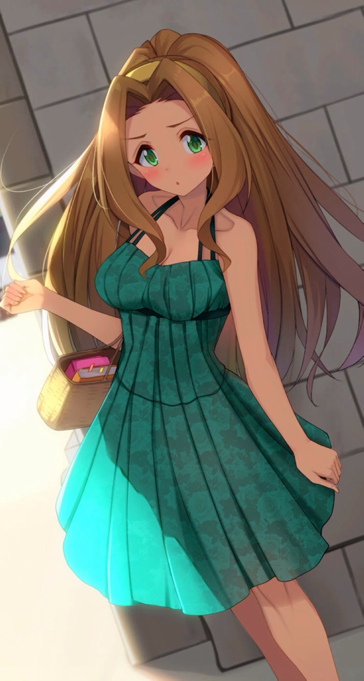 美女动漫手机壁纸 召唤神龙动漫美女手机壁纸图片大全