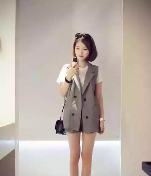 潮女喜爱的韩式短发波波头发型  减龄且修颜