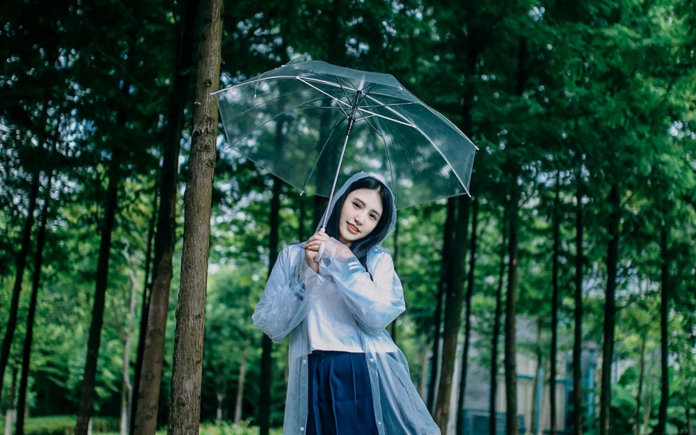 清纯美女唯美桌面壁纸图片