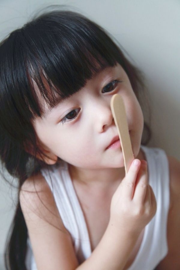 童稚十足.