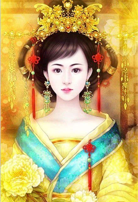 有美人兮 见之不忘。古风情唯美图片