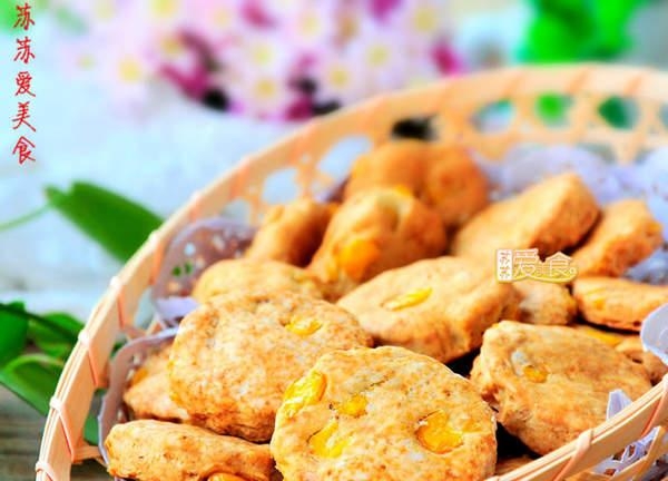 看球必备 香甜可口的玉米小饼